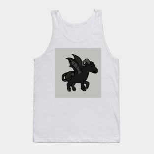 B&W Cutie Jersey Devil Tank Top